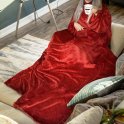 Tæppe med ærmer - Snuggie TV fleece tæppe med ærme - XXL Deluxe