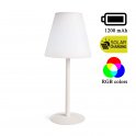 LED Solarlampe RETRO Garten RGB/Weiße Lampe - 1200mAh Akku