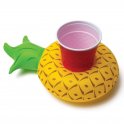 杯子或饮料架 - 充气和漂浮 - 菠萝