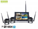 Kamera za vožnju unazad s bežičnim zaslonom AHD WiFi SET 1x 7 "AHD monitor + 3x HD kamera