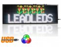 Promo LED Anzeigetafel 76 cm x 27 cm - 7 RGB Farben