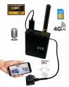 4G-knappkamera FULL HD med 90° vinkel + ljud - DVR-modul LIVE-överföring med 3G/4G SIM-stöd