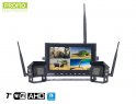 Drahtlose Rückfahrkamera mit Monitor AHD WiFi SET - 1x 7 "AHD Monitor + 2x HD Kamera