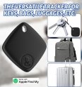 Llavero localizador de llaves - Mini llavero localizador GPS Bluetooth inteligente para smartphone iOS (Apple Find My)