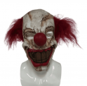 Clown Pennywise ansiktsmask - för barn och vuxna till Halloween eller karneval