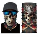 Skeleton balaclava (multifunksjonelt hodeplagg) - PIRATE SKULL