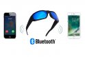 Occhiali sportivi vivavoce bluetooth UV con altoparlanti