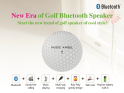 Golfová lopta - mini bluetooth reproduktor k mobilu 1x3W