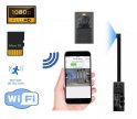 Кампактная камера HD-абскуры, схаваная ў футляр - міні-аб'ектыў 90° з WiFi/P2P + сігналізацыя
