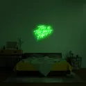 LED Logo op de muur - 3D lichtpatroon BEST PARTY 75 cm