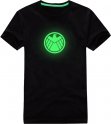 Glow in the dark tričko - Captain America