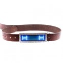 Led belt buckle - Blue brilyante