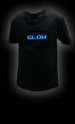 LED message t-shirt with programmable display