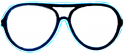 Неонске наочаре - беле