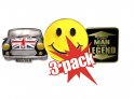 3x Pack Belt buckles at a good price