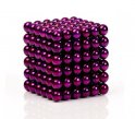 Magnetiniai rutuliai - 5 mm violetiniai