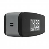 Ceas cu alarmă cu cameră FULL HD cu IR LED + WiFi + P2P + Monitorizare aer