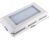 Hydroponické pestovanie - vysoko výkonný LED panel s plným spektrom 300W
