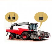 Wireless rear camera with monitor - 4x camera + 7" LCD with DVR (Audio + Video) + 128GB SDXC Card