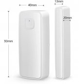 Sensor de porta e janela Smart Wifi - abrir/fechar com notificação no APP do smartphone
