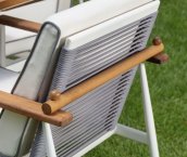 Garden dining set - Luxury garden furniture - table and chair set for 6 people