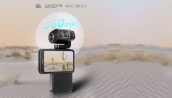 Videocámara vlogging Wifi 4K/5K con pantalla táctil de 3,5" giratoria 180° con LED IR - Ordro M3