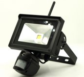 PIR bezprzewodowy aparat z HD + Outdoor reflektora LED + detekcja ruchu