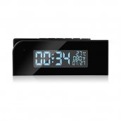 Kamera v budíku FULL HD + IR LED + WiFi & P2P + detekce pohybu + teplota