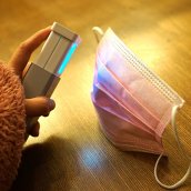 Mini UV light disinfection lamp 5W into pocket