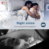 Kouřový senzor kamera FULL HD + Wifi s P2P (Android /iOS) + IR noční LED