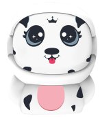 Speaker for children with a changing face - Small portable wireless bluetooth 3W - White