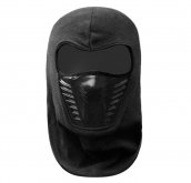 Ski balaclava for winter (snowboard, snowmobile) - Black