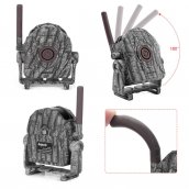 Sendero de caza inalámbrico y alarma de seguridad Motion Bestguarder 5 sensores + 1 receptor