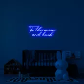 INFINITE LOVE LED 3D 로고 - 벽에 새겨진 문구 75cm