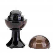 Câmera de segurança Wifi/P2P (aplicativo Tuya iOS/Android) giratória 330° com FULL HD + áudio bidirecional + LED IR
