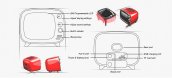 Divoom TIVOO 256 RGB LED speaker 6W - Bluetooth 5.0 support + TF card and AUX audio