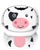 Speaker for children with a changing face - Small portable wireless bluetooth 3W - White