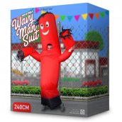 Costum gonflabil - Costum adult RED Man XXL pana la 2,4m + ventilator