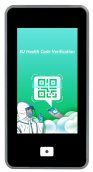 Scanner de pass vert - lecteur de code QR numérique pour les certificats COVID de l'UE