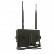 Wireless rear camera with monitor - 4x camera + 7" LCD with DVR (Audio + Video) + 128GB SDXC Card