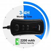 Drene a câmera Wi-Fi FULL HD com 6x LEDs para iOS e Android com cabo de 15m + ZOOM + IP67