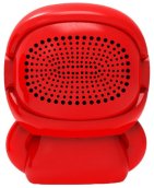 Childrens speaker with a changing face Portable wireless bluetooth 3W - Red
