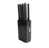 Brouilleur de signal de téléphone portable - Bloqueur wifi GSM 8 antennes pour bloquer 4G/3G/2G/5G