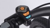 Bike helmet - Intelligent Smart LED helmet with remote control on the handlebars