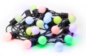 Božićne žarulje - LED rasvjeta 20 kom RGB - Twinkly Feston + BT + WiFi