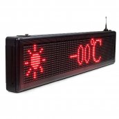 屋外防水WiFi LED看板7色RGB-103cm x 23cm | Cool Mania