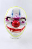Ijesztő bohóc maszk, LED - Joker