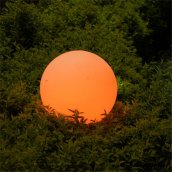 Garden globes - Solar LED lamp 40cm - 8 colors + Li-ion battery + solar panel + IP44 protection