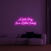 LED 3D Light PARTY лого - надписи на стена 200см