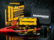 Portable car battery jumper + external battery Hummer H1 15000mAh for engines up to 7 L